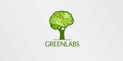 Logotipos con mensajes ocultos: Greenlabs Logotipos con mensajes ocultos: Greenlabs