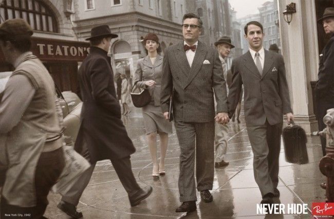 Campaña Gráfica de Ray-Ban: Never Hide Campaña Gráfica de Ray-Ban: Never Hide
