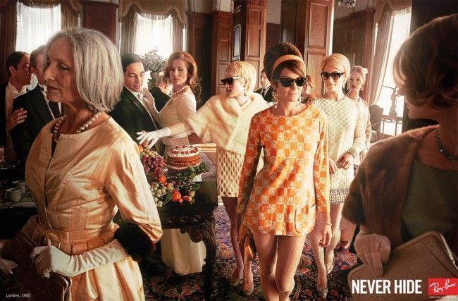 Campaña Gráfica de Ray-Ban: Never Hide Campaña Gráfica de Ray-Ban: Never Hide