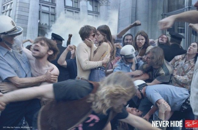 Campaña Gráfica de Ray-Ban: Never Hide Campaña Gráfica de Ray-Ban: Never Hide
