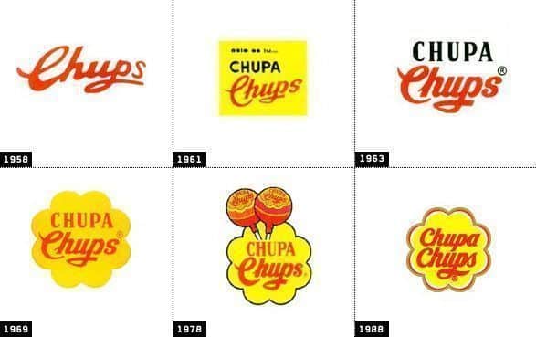 La historia de Salvador Dalí y el logotipo de Chupa Chups 8 historia_comparacion_logos_chupachups1