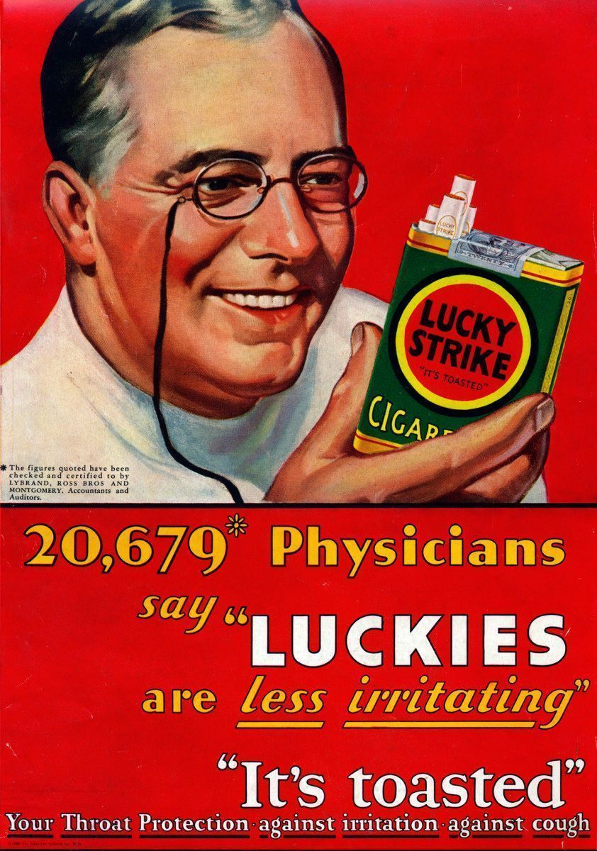 Lucky Strike: La historia de unos pioneros del Marketing 9 Lucky Strike Old Advertising
