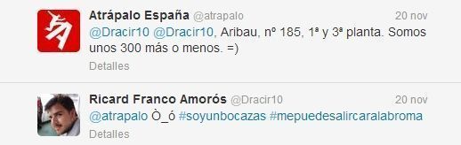 La acción Social Media por casualidad: Atrápalo, Ricard y Estrella 8 atrapalo-cerveza