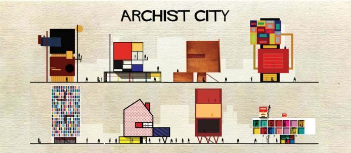 Cómo hubieran sido las casas de los artistas si hubieran sido arquitectos 3 artist_architecture