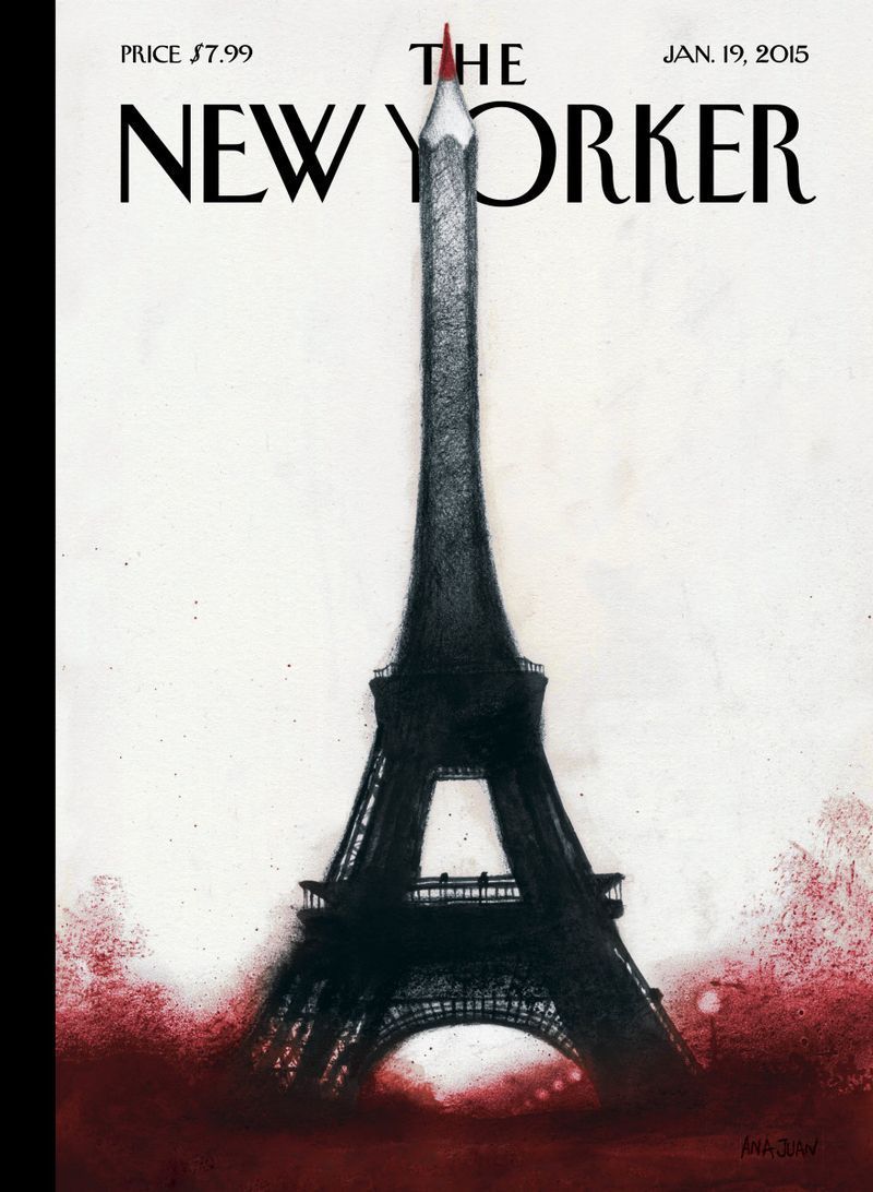 Las portadas de la revista The New Yorker 87 New Yorker Charlie Hebdo 1.02