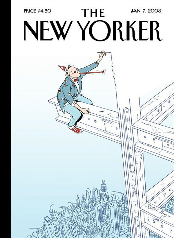 Las portadas de la revista The New Yorker 75 ny 2008 01 07