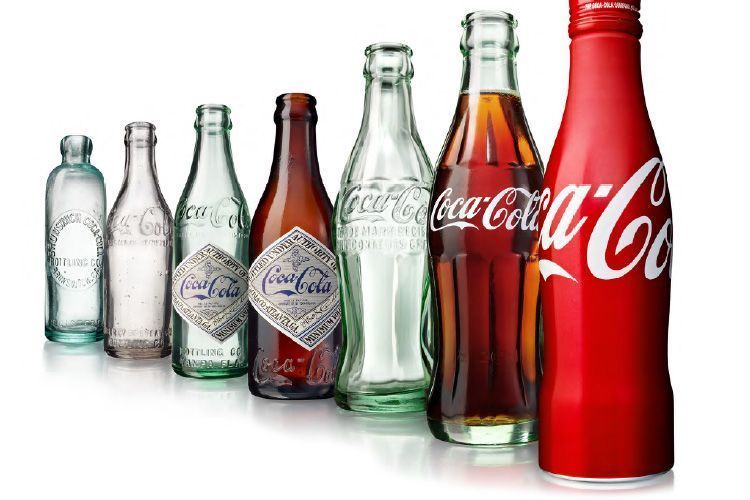 La botella de Coca-Cola cumple 100 años 3 botellas-coca-cola