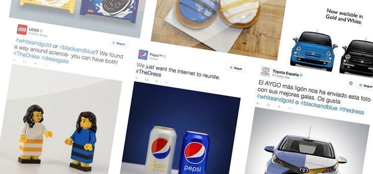 Las divertidas reacciones de las marcas ante la polémica del vestido 35 marcas-polemicas-vestido