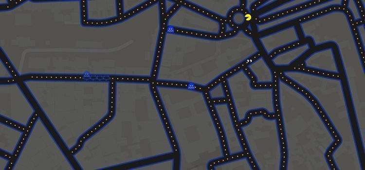 Juega al Pac-Man en Google Maps 3 pacman-google-maps