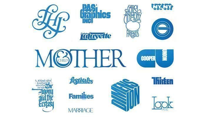 Grandes Diseñadores Gráficos: Herb Lubalin 23 logos-lubalin