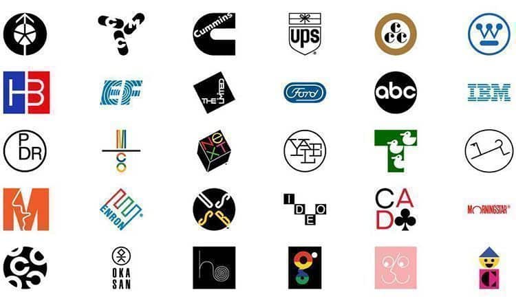 Grandes Diseñadores Gráficos: Paul Rand 11 Logotipos de Paul Rand