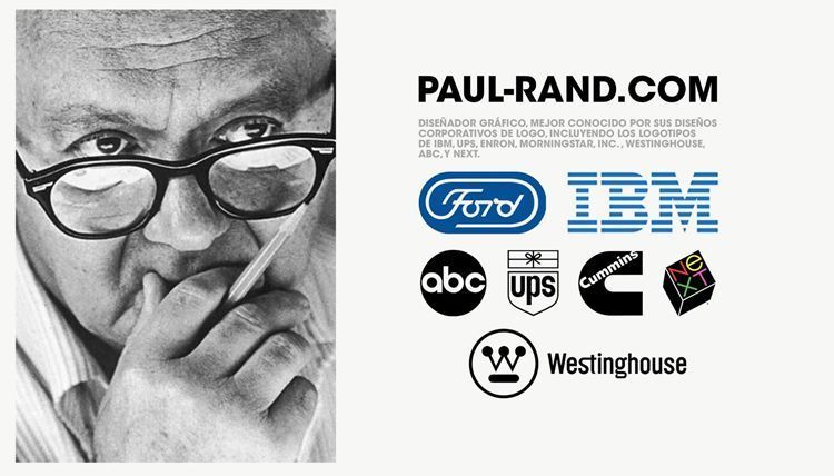 Grandes Diseñadores Gráficos: Paul Rand Grandes Diseñadores Gráficos: Paul Rand