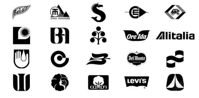 Grandes Diseñadores Gráficos: Walter Landor 15 Logotipos Walter Landor