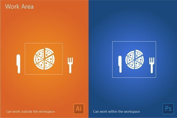 Diferencias entre Illustrator y Photoshop 29 Illustrator vs Photoshop