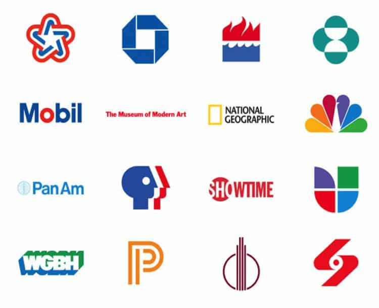 Grandes Diseñadores Gráficos: Ivan Chermayeff & Tom Geismar 18 Logotipos Ivan Chermayeff & Tom Geismar