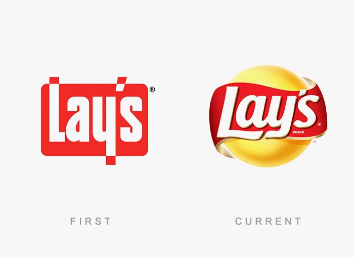Como era el primer logotipo de las grandes marcas 101 Logo Lays Antes y Ahora