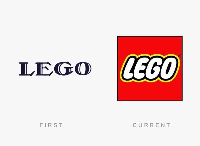 Como era el primer logotipo de las grandes marcas 91 Logo Lego Antes y Ahora
