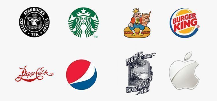 Como era el primer logotipo de las grandes marcas 73 Logotipos de las marcas antes y despues