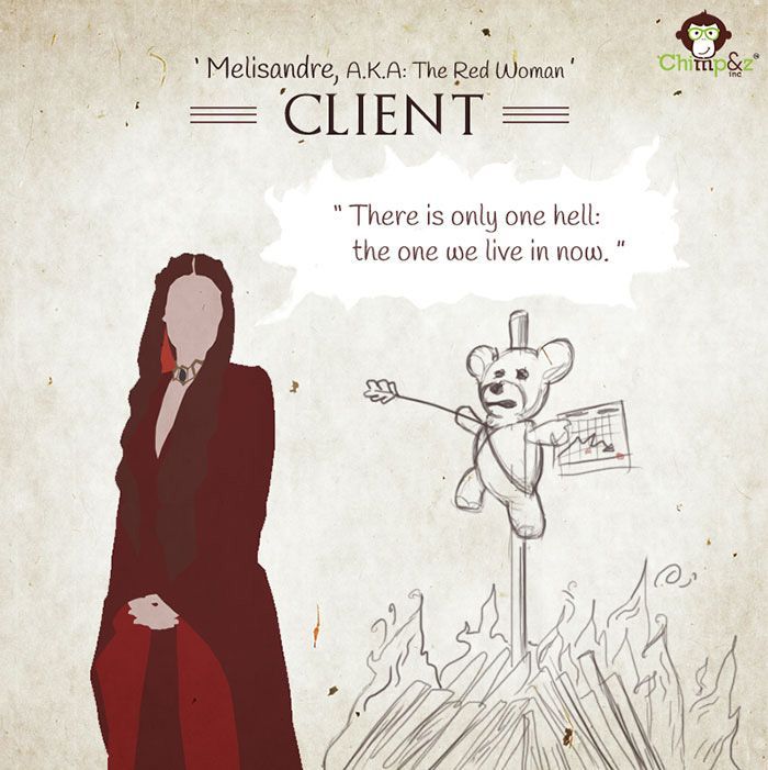 Los personajes de Game of Thrones en una agencia de publicidad 43 Agencia de Publicidad - Cliente