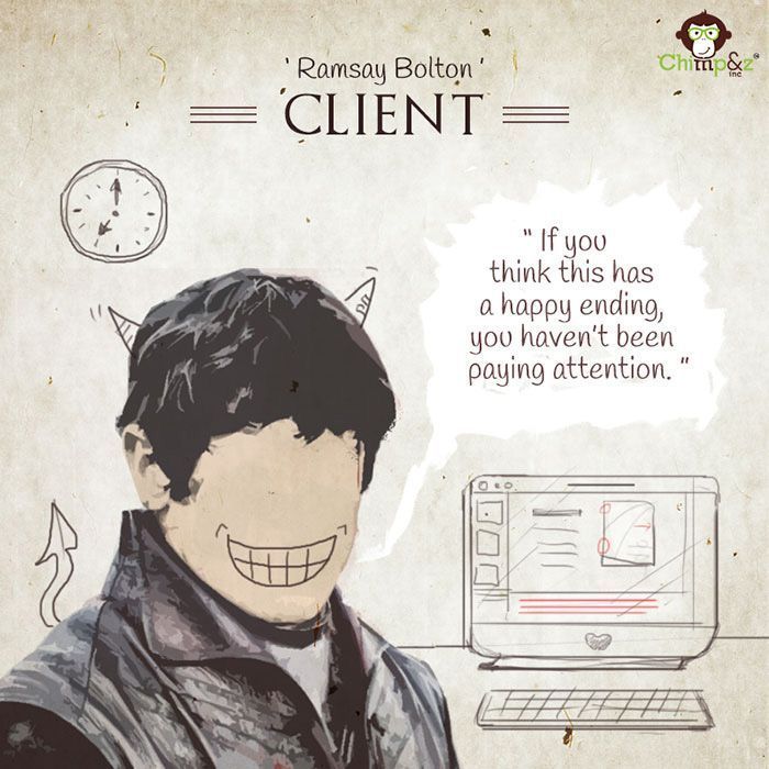 Los personajes de Game of Thrones en una agencia de publicidad 34 Agencia de Publicidad - Cliente