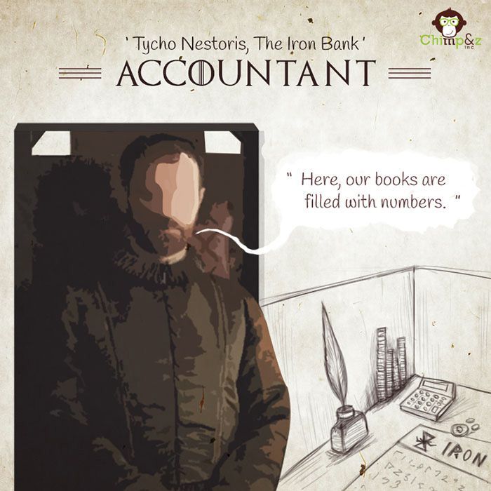 Los personajes de Game of Thrones en una agencia de publicidad 35 Agencia de Publicidad - Cuentas