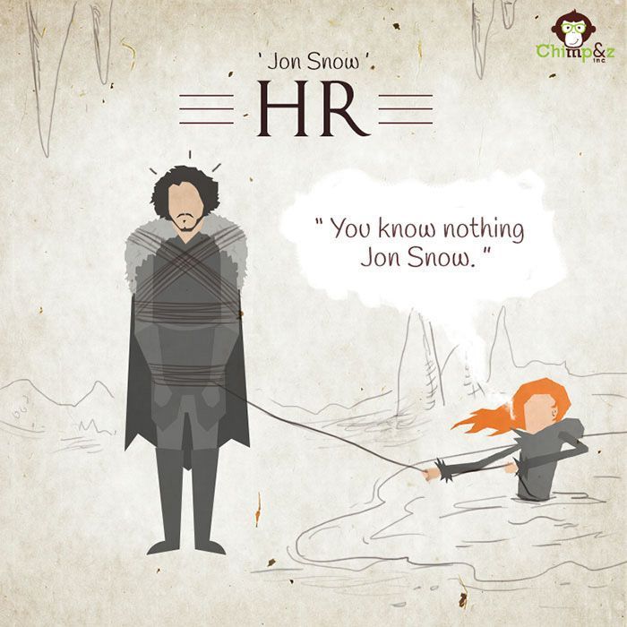 Los personajes de Game of Thrones en una agencia de publicidad 47 Agencia de Publicidad - HR