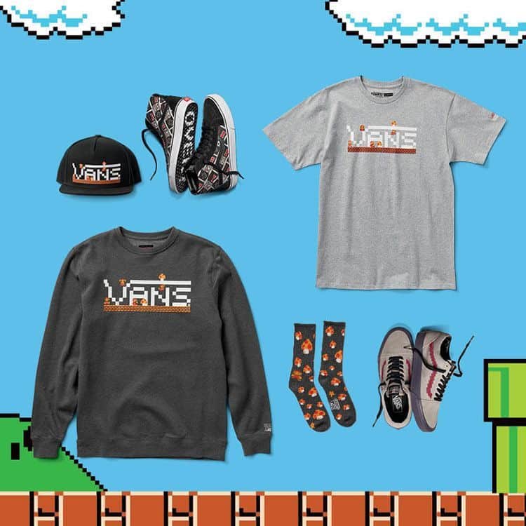 La nueva línea de ropa Vans dedicada a Nintendo 24 Colección Vans y Nintendo