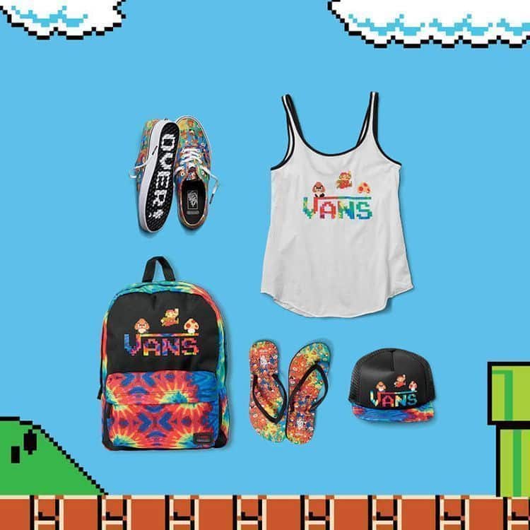 La nueva línea de ropa Vans dedicada a Nintendo 23 Colección Vans y Nintendo