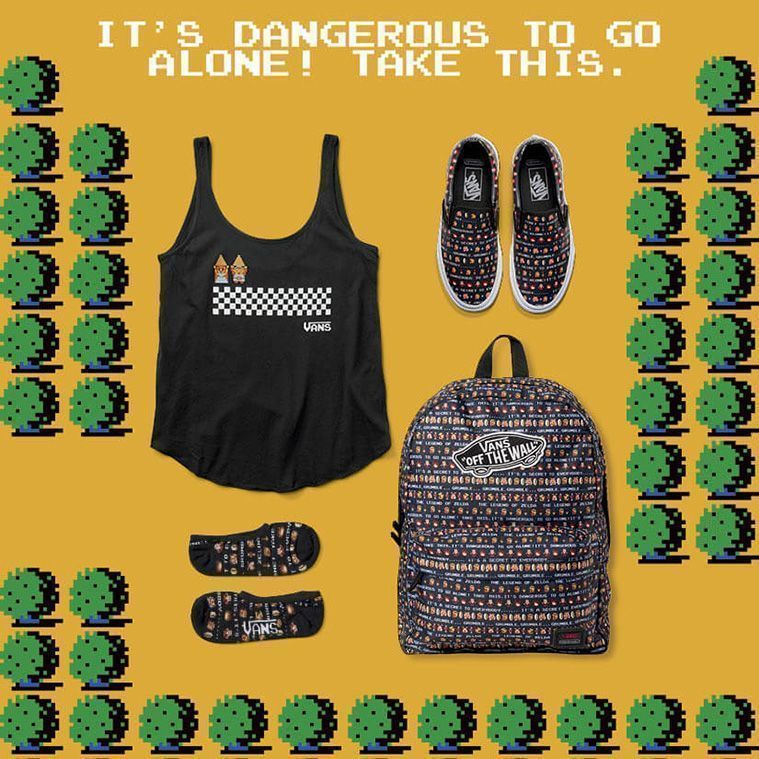 La nueva línea de ropa Vans dedicada a Nintendo 18 Colección Vans y Nintendo
