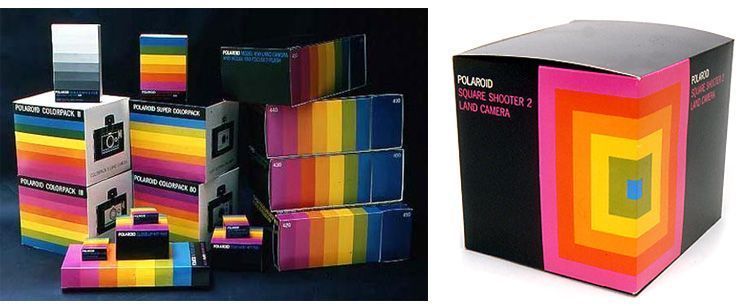 El branding de Polaroid por Paul Giambarba 24 Branding de Polaroid