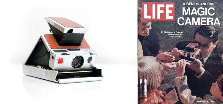 El branding de Polaroid por Paul Giambarba 20 Branding de Polaroid revista LIFE