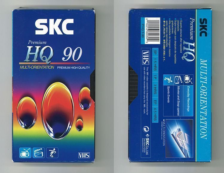 Diseño gráfico en los años 80: Las Cintas VHS 39 Diseño Gráfico cintas VHS: SKC