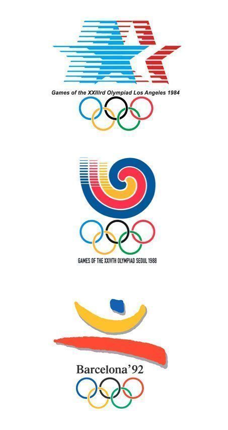 The evolution of the Olympic Games logo 31 Logotipos Juegos Olímpicos