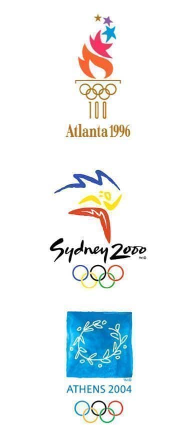 The evolution of the Olympic Games logo 32 Logotipos Juegos Olímpicos