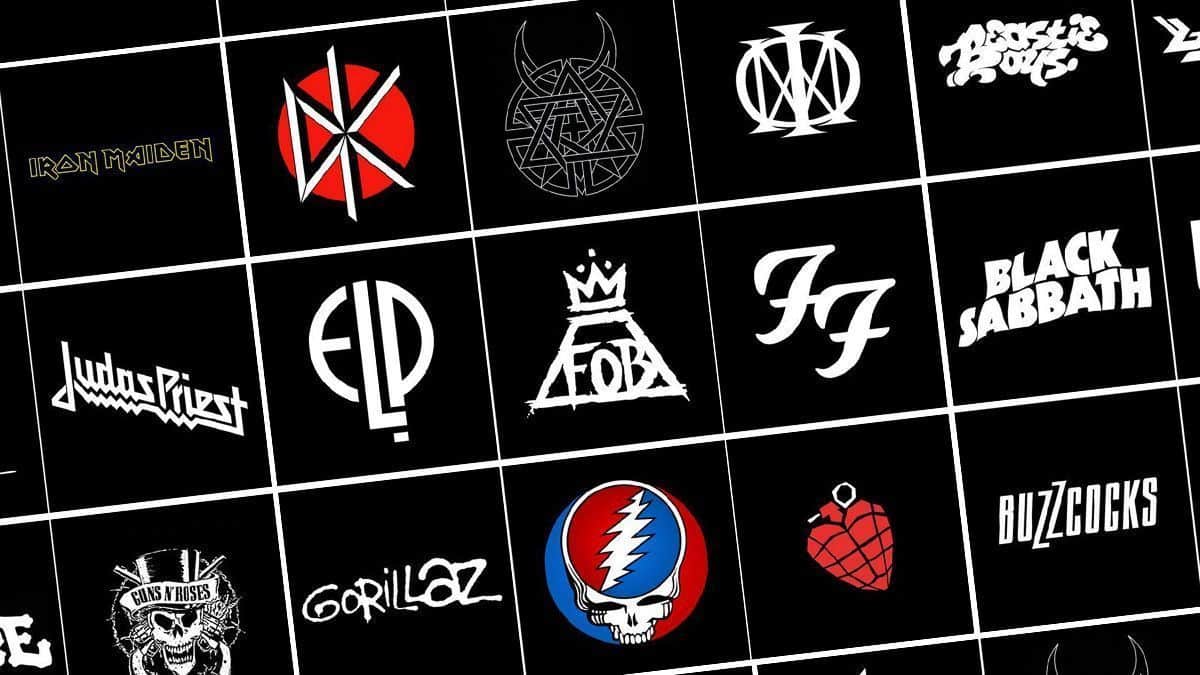 Los 100 mejores logotipos de grupos de Rock de la historia 3 Mejores logotipos de grupos de rock de la historia