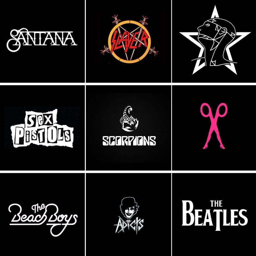 Los 100 mejores logotipos del Rock Los 100 mejores logotipos del Rock
