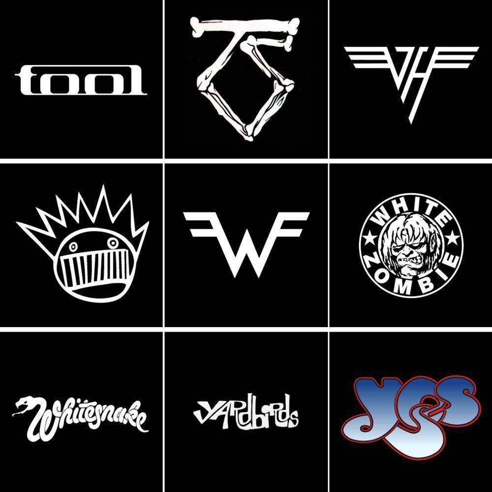 Los 100 mejores logotipos de Rock de la historia Los 100 mejores logotipos de Rock de la historia