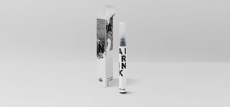 Air-Ink: El rotulador de tinta hecha con polución reciclada 8 Air-Ink Rotulador