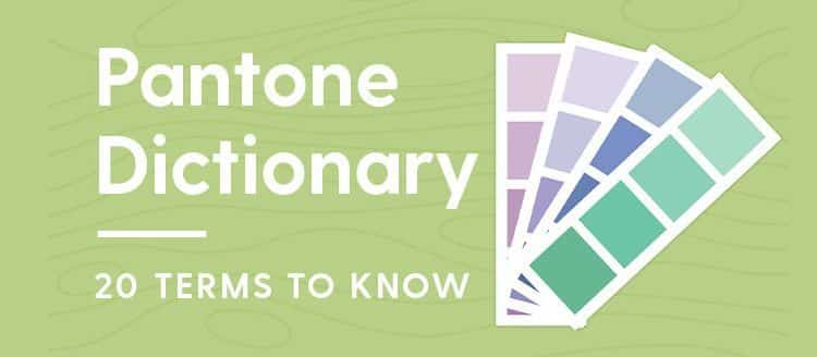 Diccionario Pantone: 20 términos que debes conocer 5 Diccionario Pantone