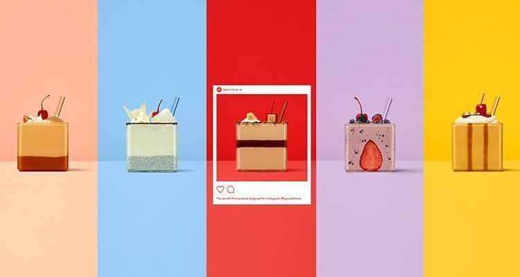 La cadena de restaurantes Sonic diseña productos para ser subidos a Instagram 11 instagram squareshakes 2