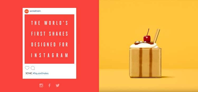 Sonic restaurants designs milkshakes to be Instagrammed 3 Producto pensado y diseñador para subir a Instagram