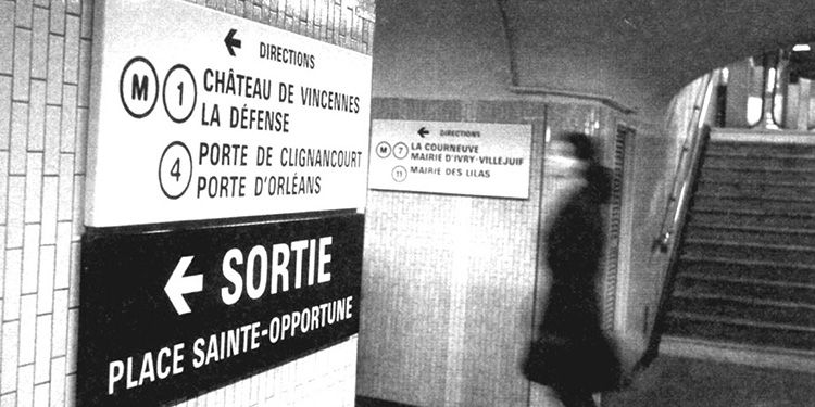 Grandes Tipógrafos de la Historia: Adrian Frutiger 25 Tipografía Univers metro París