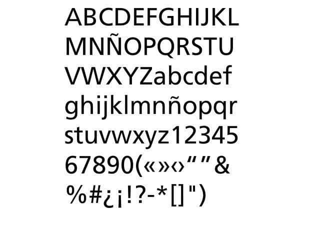 Grandes Tipógrafos de la Historia: Adrian Frutiger 26 Tipografia Frutiger