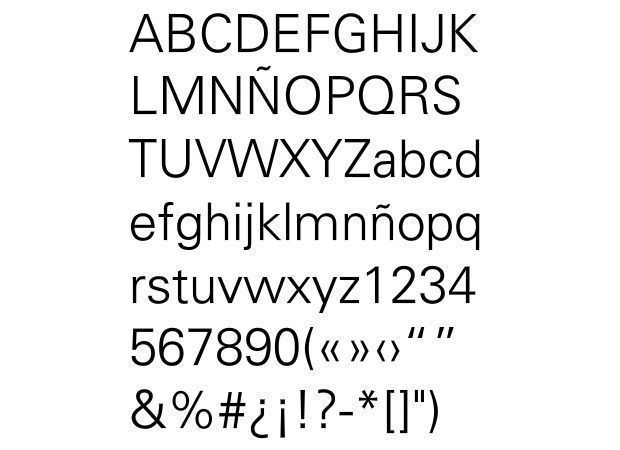 Grandes Tipógrafos de la Historia: Adrian Frutiger 24 Tipografia Univers para Frutiger