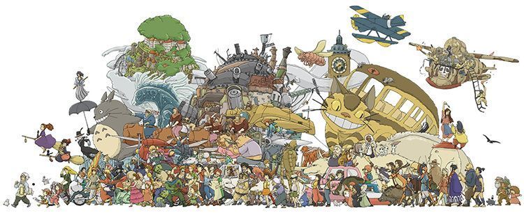 Grandes Ilustradores de la historia: Hayao Miyazaki 19 Todos los personajes creados por Hayao Miyazaki