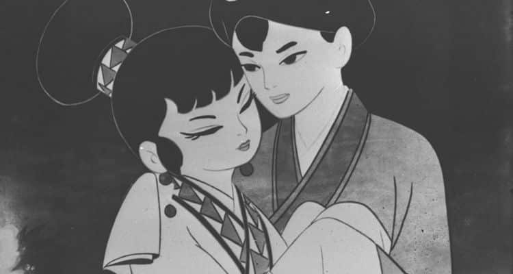 Grandes Ilustradores de la historia: Hayao Miyazaki 13 El cuento de la serpiente blanca