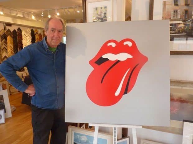 Historia del logotipo de los Rolling Stones 7 John Pasche logotipo Rolling Stones