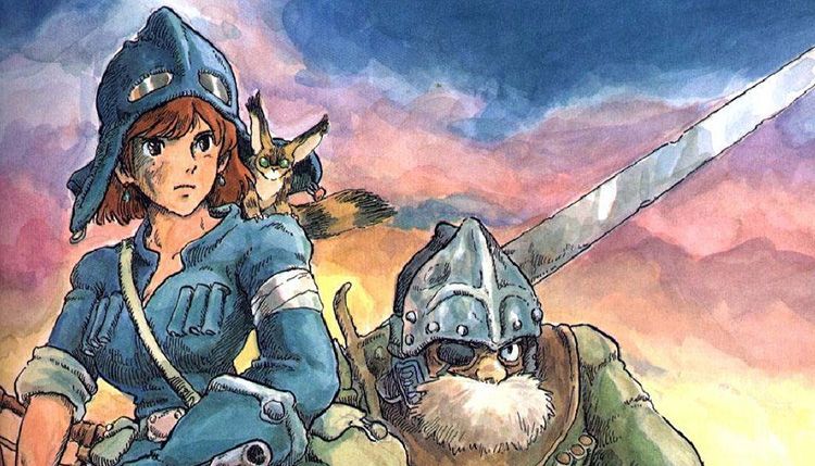 Grandes Ilustradores de la historia: Hayao Miyazaki 15 Nausicaa del Valle del Viento
