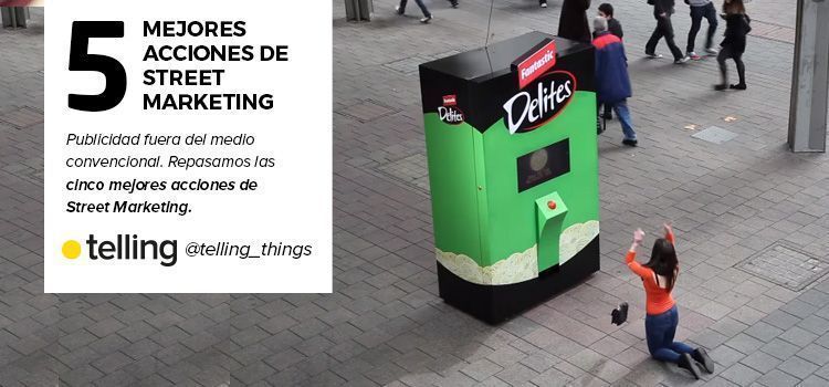 Las 5 mejores acciones de Street Marketing 7 mejores acciones street marketing