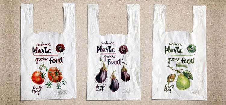 Feedit Bag, a biodegradable bag with built-in seeds 5 Feed it Bag, de supermercados Edeka